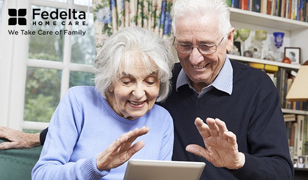 seniors using technology